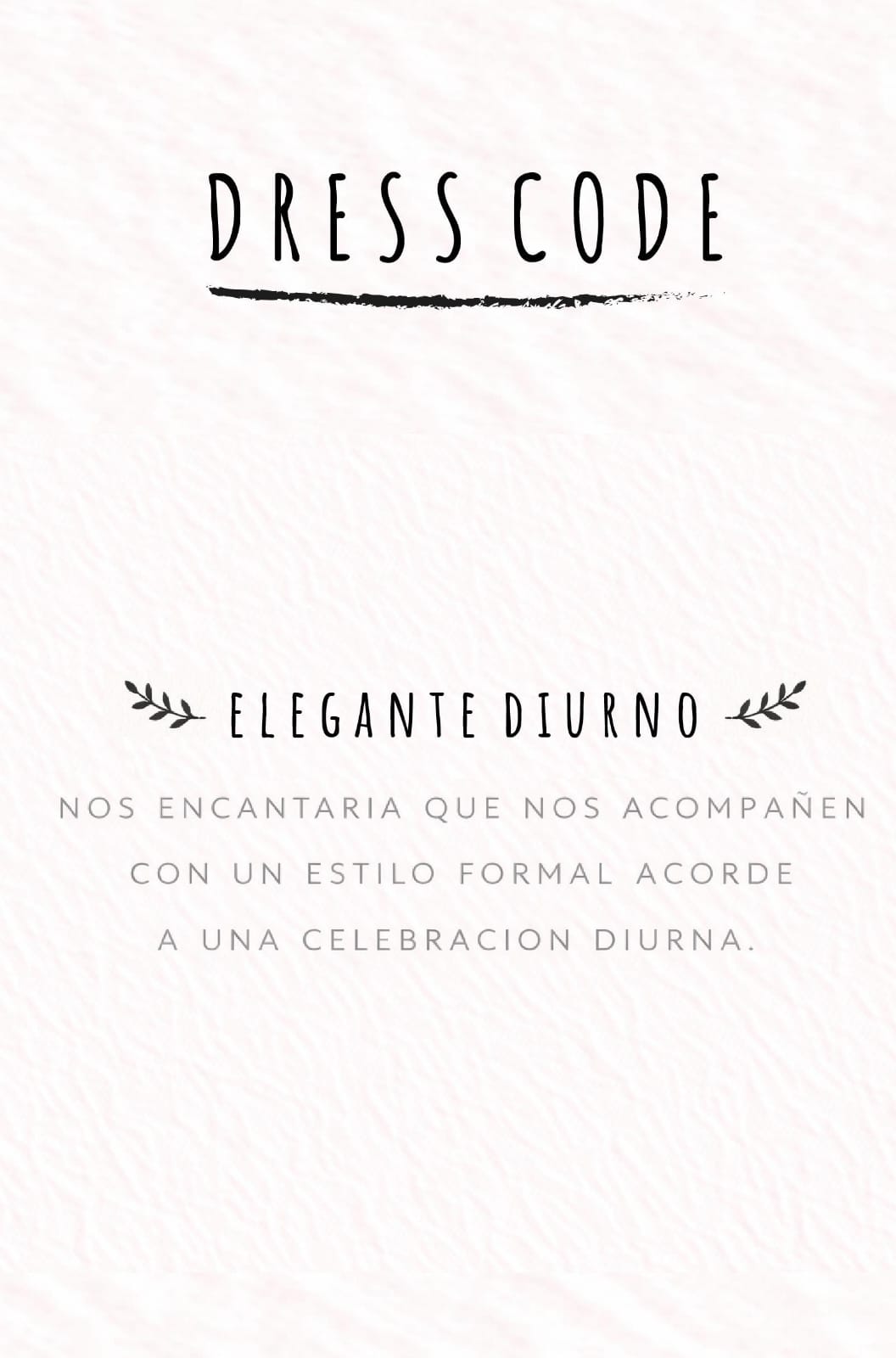 DRESS CODE